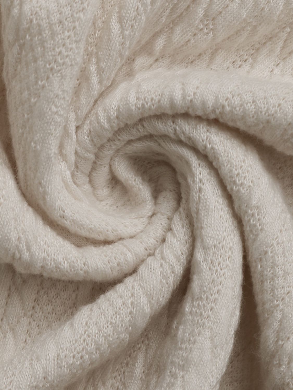 Perfee – Kariertes Langarm-T-Shirt mit halber Knopfleiste