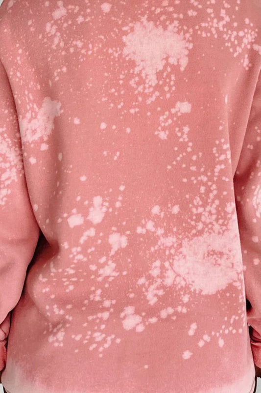 Sweatshirt mit Buchstaben Grafik und langen Ärmeln