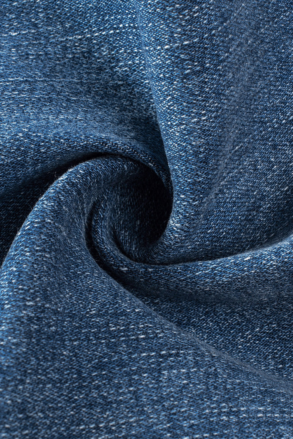 Gerade Jeans mit mittelhohem Bund und US-Flagge