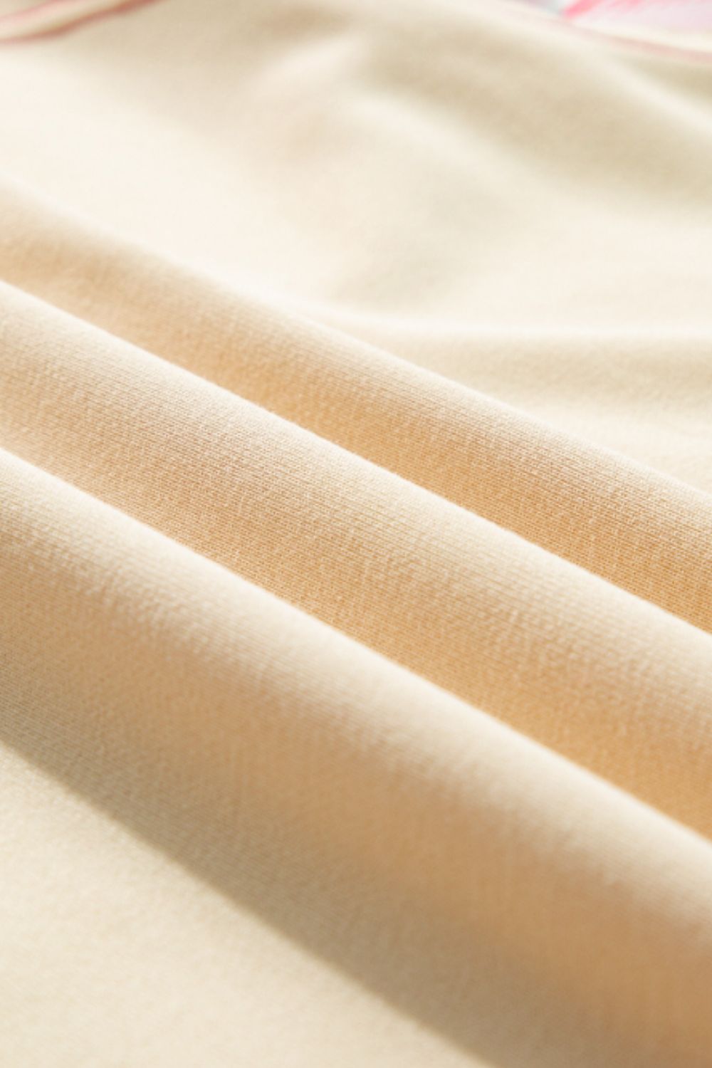 Bedrucktes Langarm-Sweatshirt mit Rundhalsausschnitt