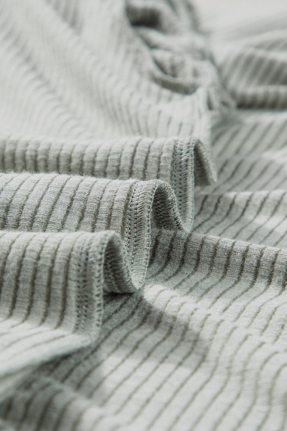 Strukturiertes, langärmliges Cover-Up mit offener Vorderseite