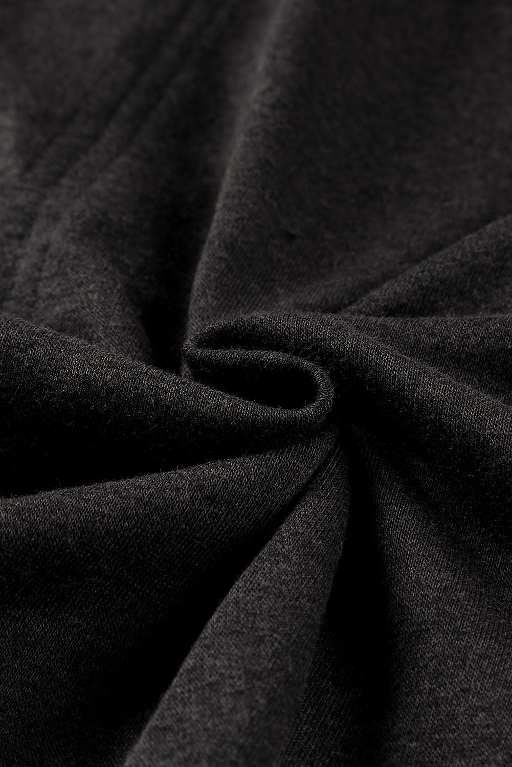 Kapuzenpullover mit Reißverschluss und Kordelzug und sichtbaren Nähten