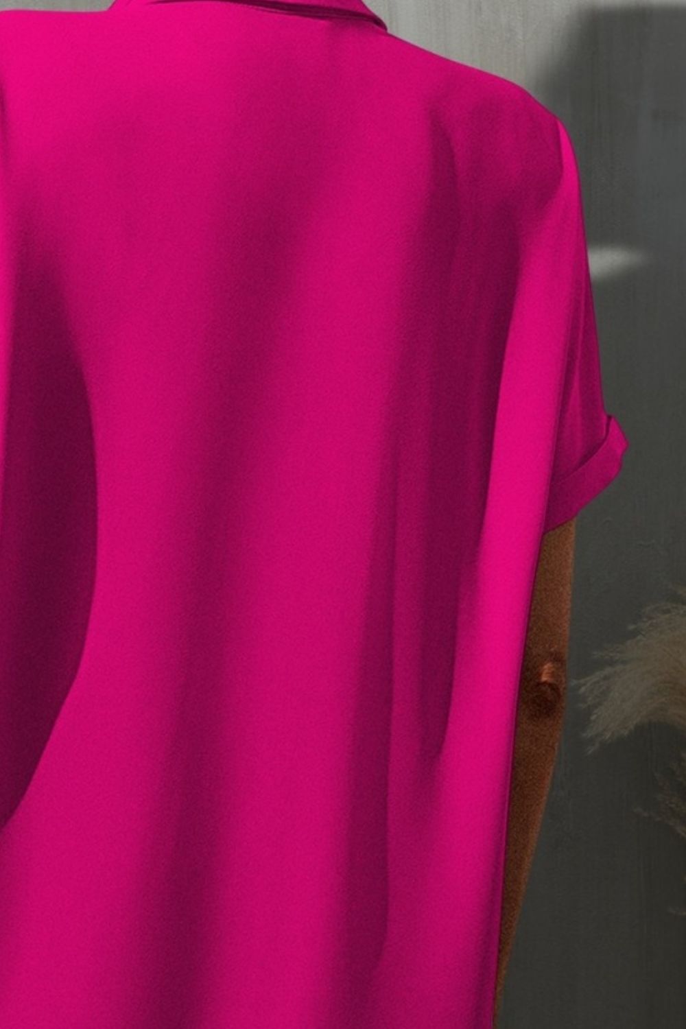 Bedrucktes, kurzärmliges Hemd mit Knopfleiste