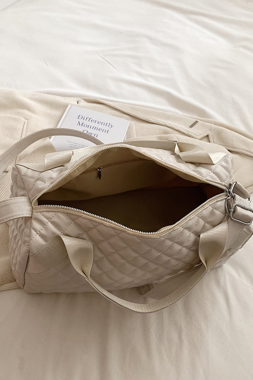 Große Handtasche aus PU-Leder