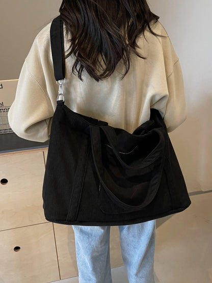 Große Tragetasche aus Cord