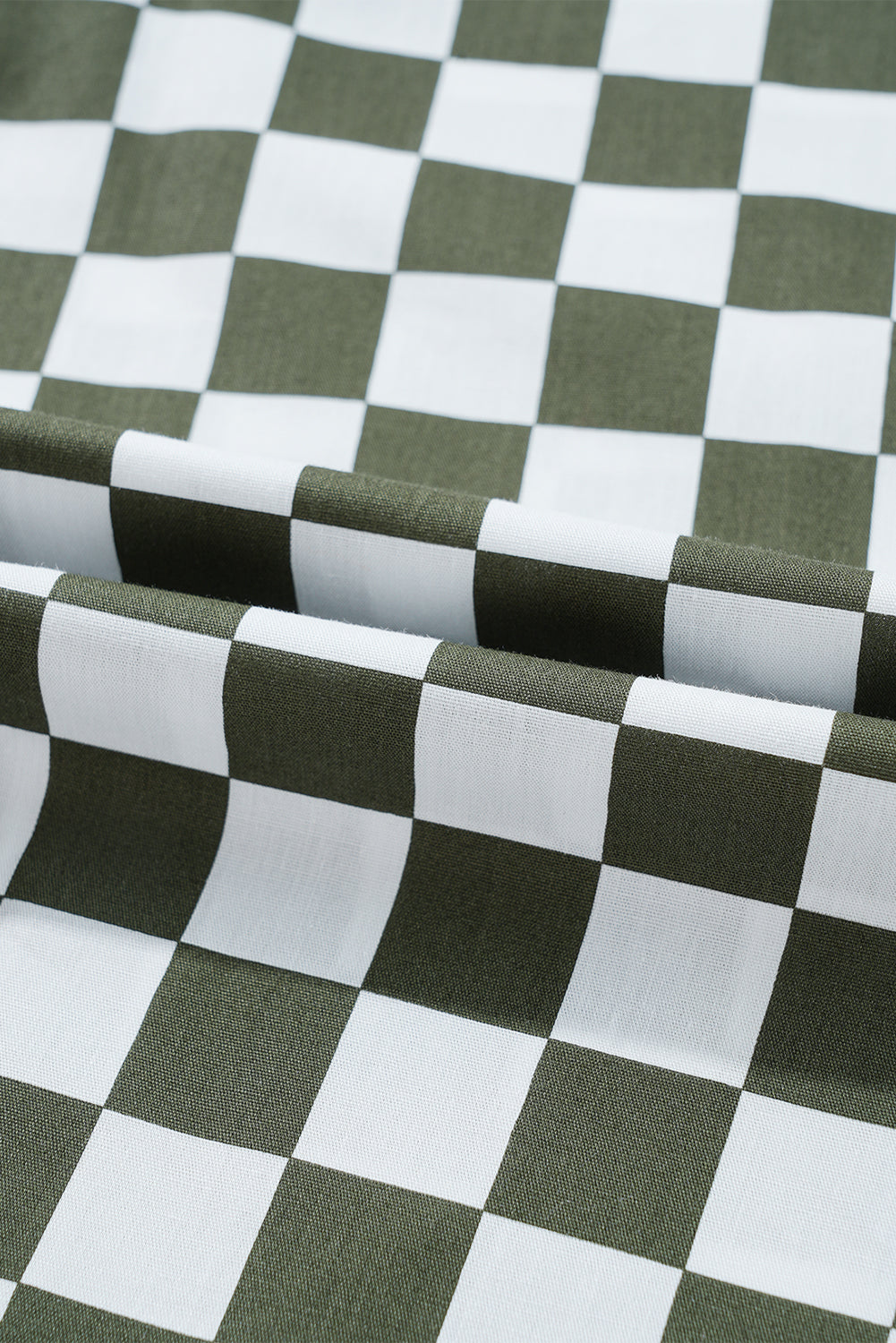 Kariertes Langarmhemd mit Kragen