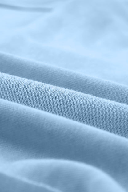 Kapuzenpullover mit Reißverschluss und Kordelzug und sichtbaren Nähten