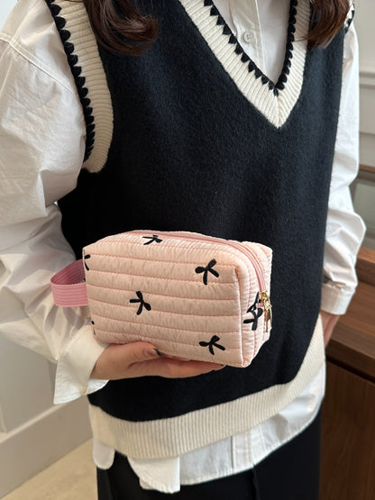 Armband mit kontrastierender Textur und Schleife