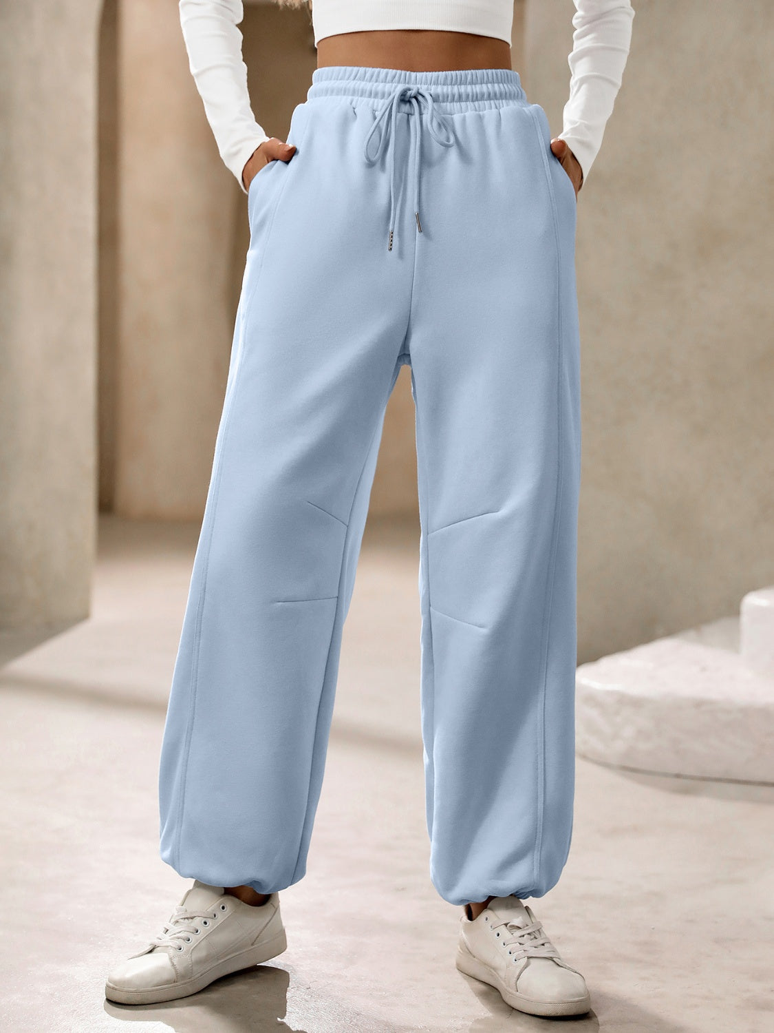 Ivy Lane – Jogginghose mit Kordelzug und Taschen