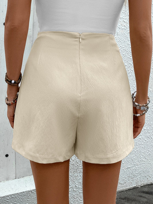 Skort mit hoher Taille