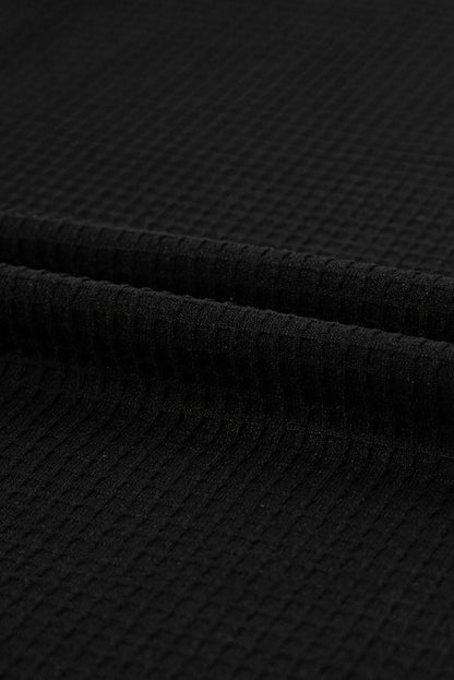 Round Neck Short Sleeve Top and Drawstring Shorts Set