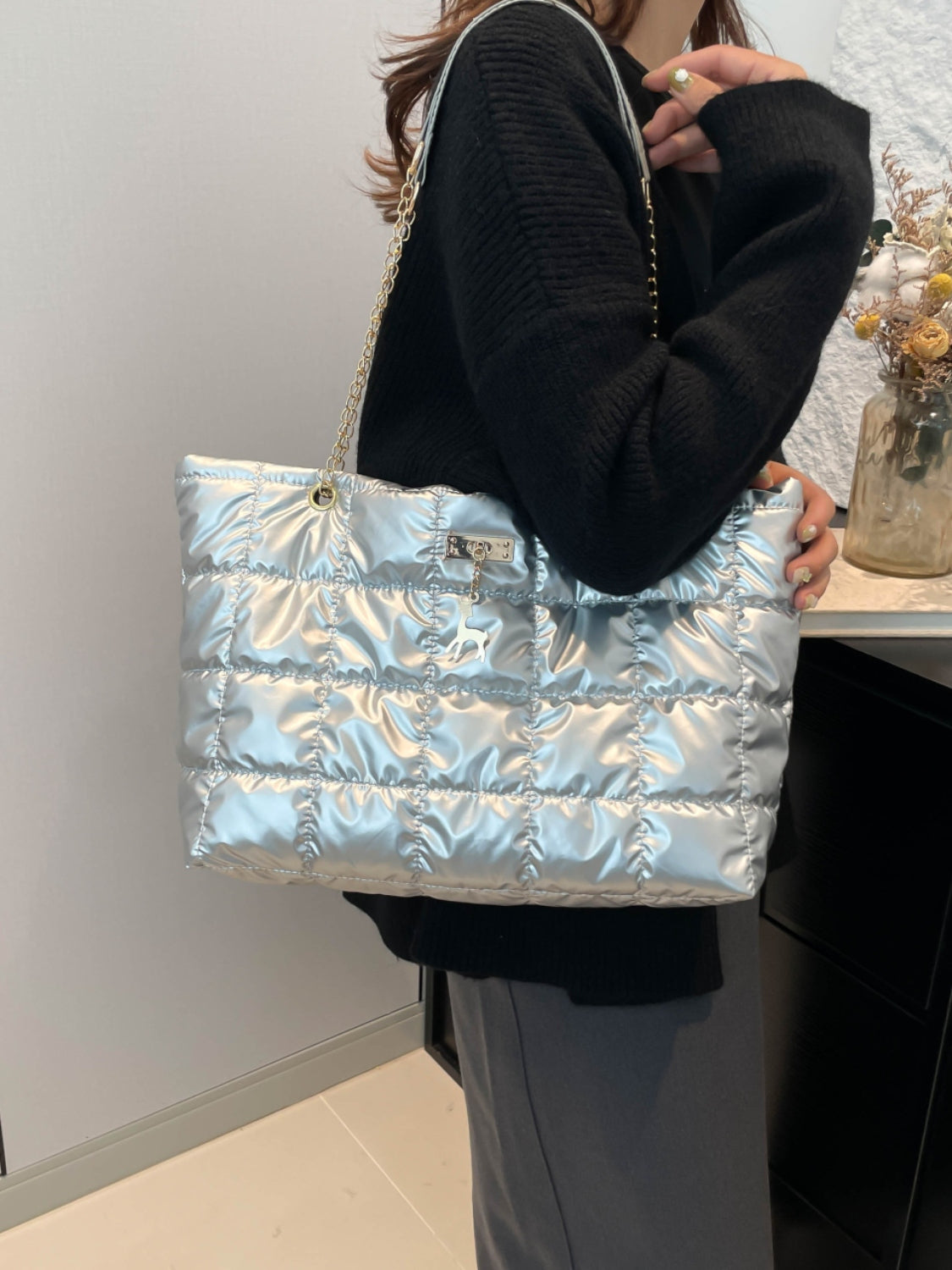 Bubble Texture Einkaufstasche