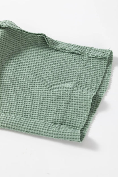 Langärmliges Oberteil mit halbhohem Knopf