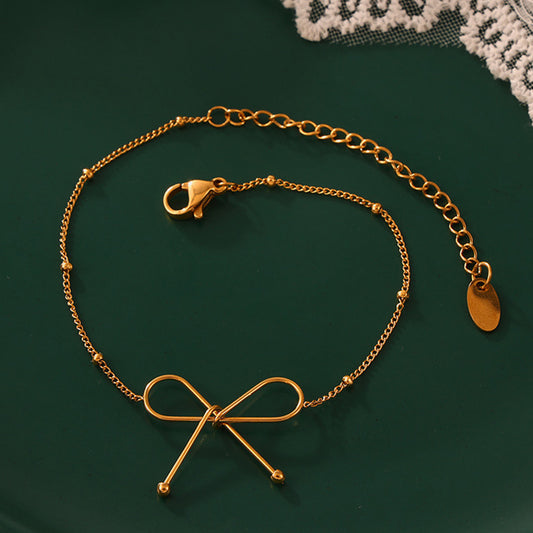 Armband mit Schleife aus Titanstahl