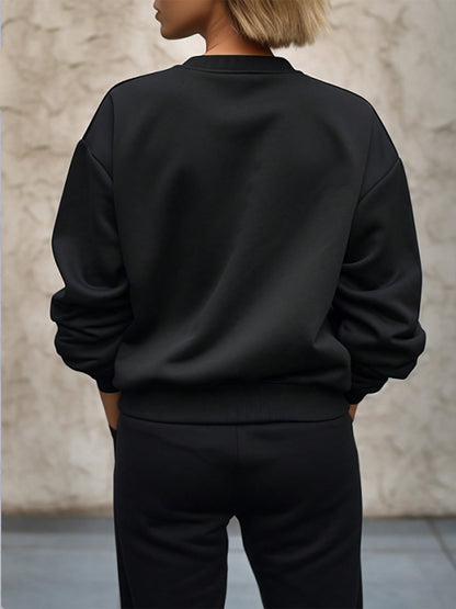 PERFECTLY IMPERFECT – Set aus Sweatshirt und Jogginghose mit Grafik