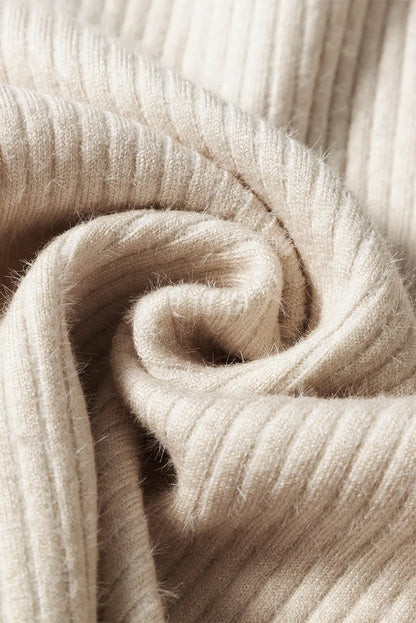 Pullover mit Rollkragen und langen Ärmeln