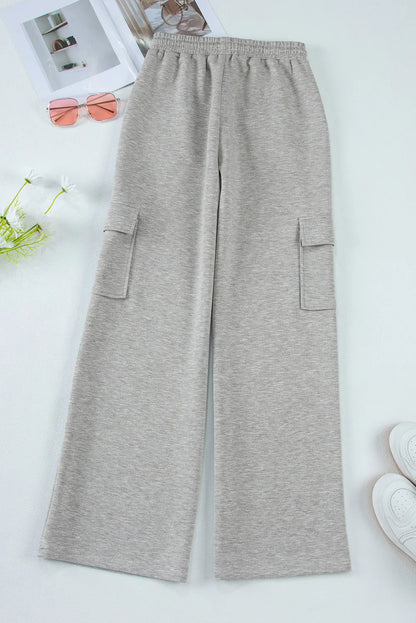 Aktivhose mit Kordelzug und Taschen