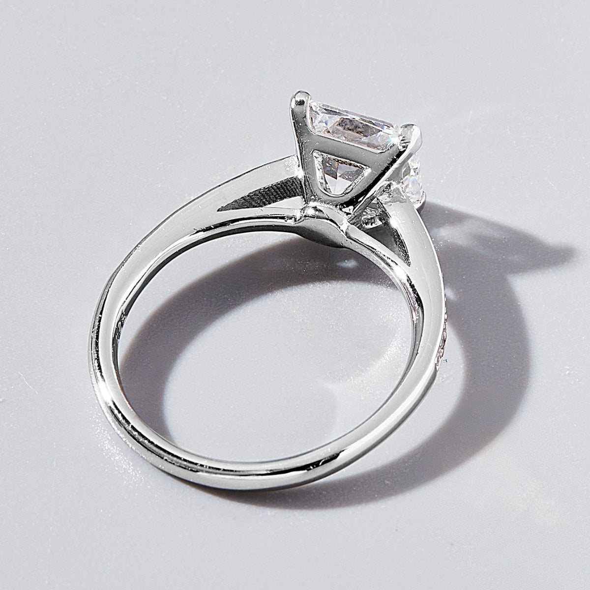 925 Sterling Silber Zirkon Ring