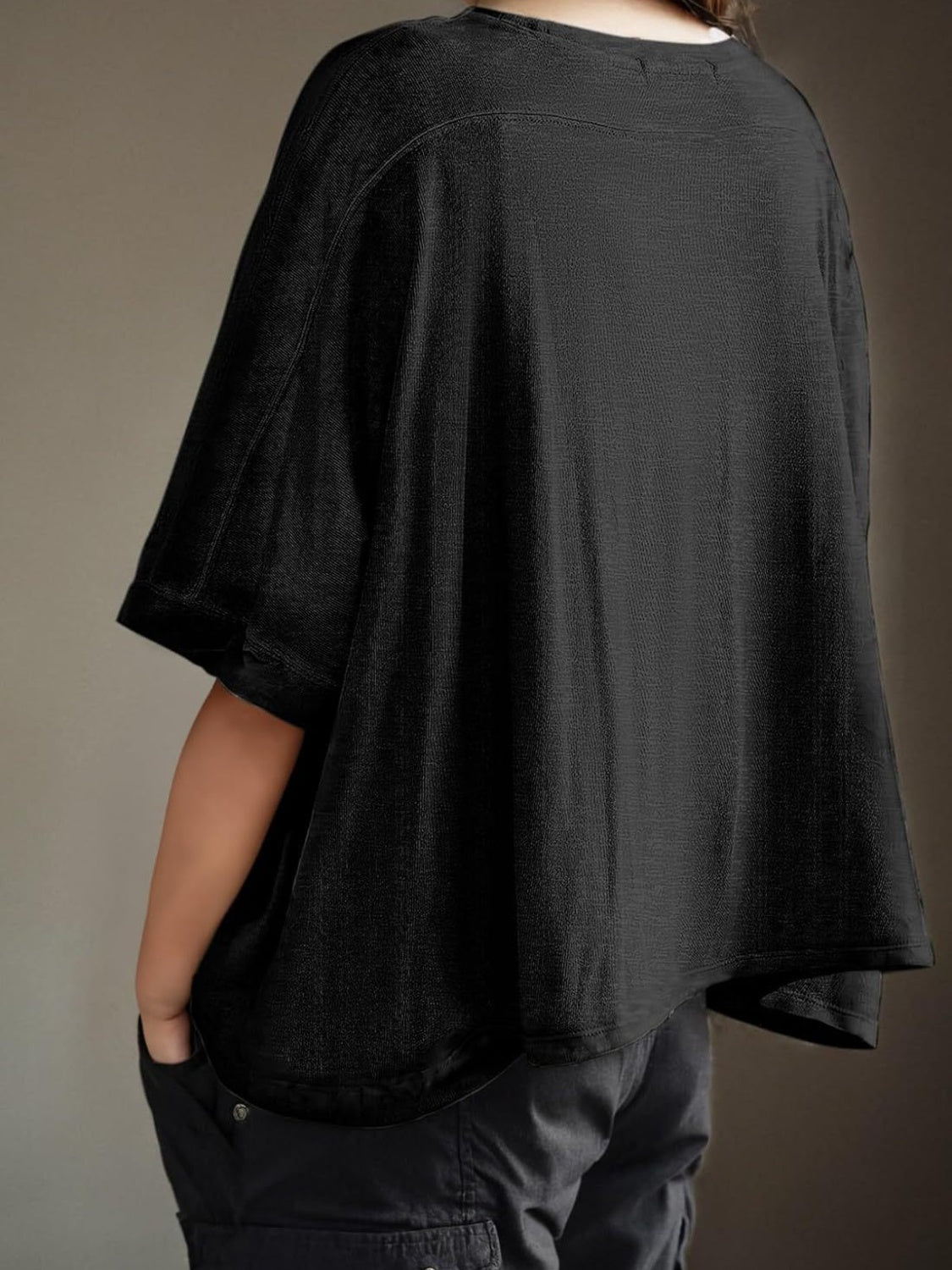 Lovelet T-Shirt mit Rundhalsausschnitt und halblangen Ärmeln