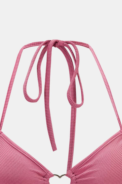 Kurzes Neckholder-Camisole mit Cut-Outs