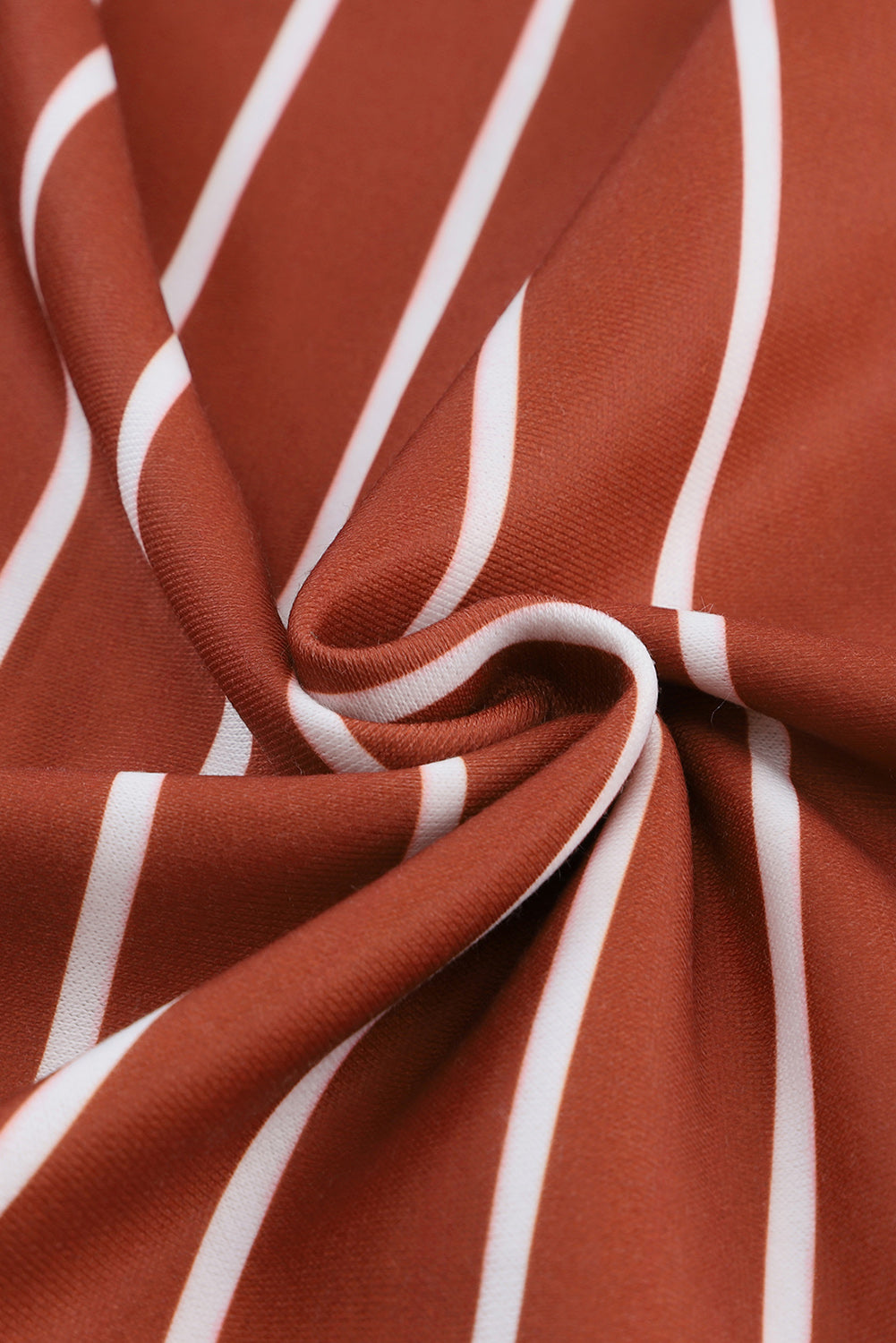 Gestreiftes Sweatshirt mit Rundhalsausschnitt und langen Ärmeln