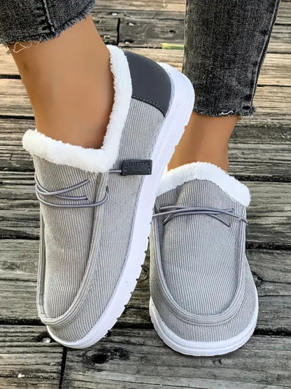 Fluff – Flache Slipper mit runder Zehenpartie