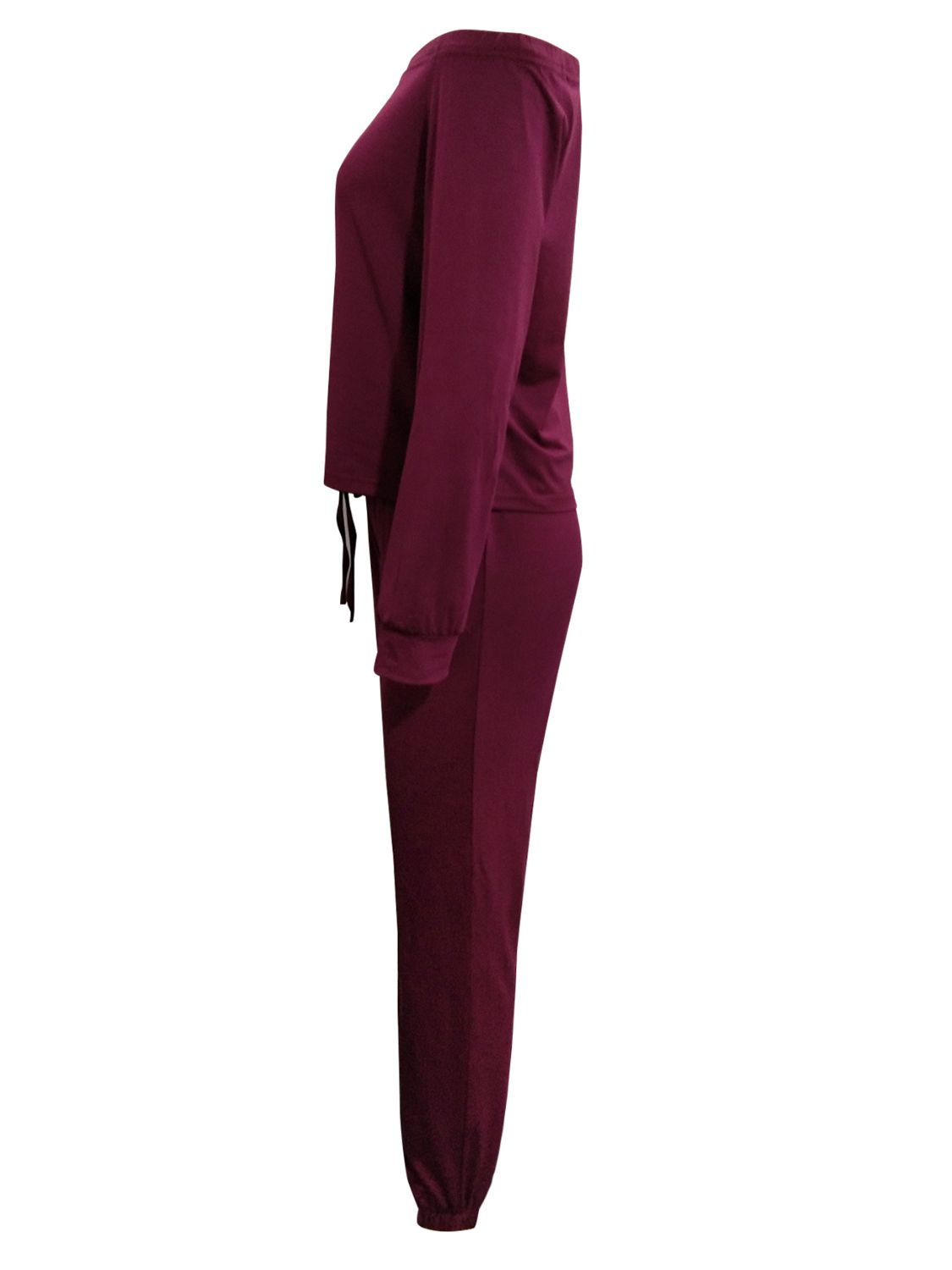 Set aus schulterfreiem Oberteil und Hose