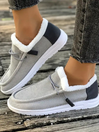 Fluff – Flache Slipper mit runder Zehenpartie