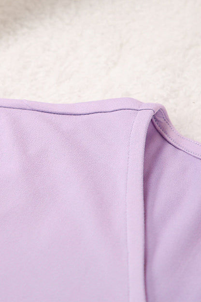 Butterweiches Set aus langärmligem Oberteil und Hose im Chorhemdstil