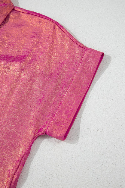 Kurzärmliges Hemd mit Knopfleiste