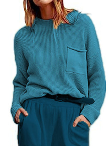 Set aus Strickoberteil und Jogginghose