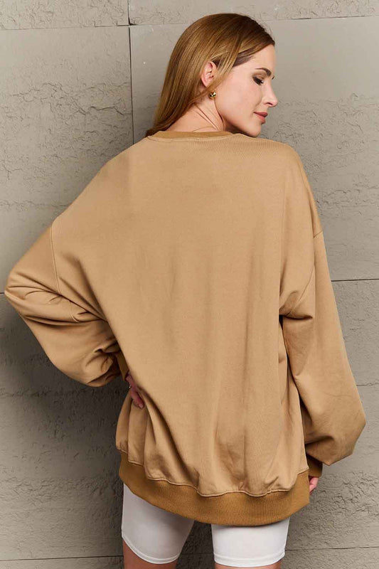 Simply Love Simply Love Full Size Graphic DOG MOM Sweatshirt