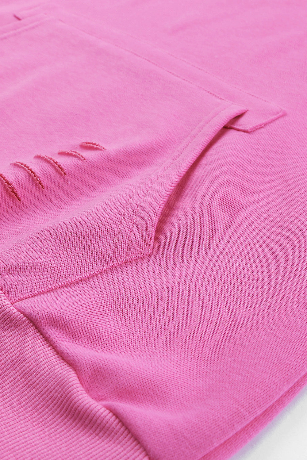 Kapuzenpullover mit Kordelzug und langen Ärmeln im Used-Look