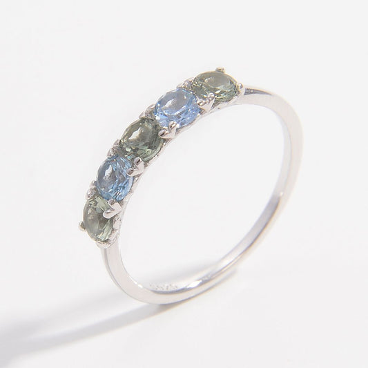 925 Sterling Silber Strass Ring