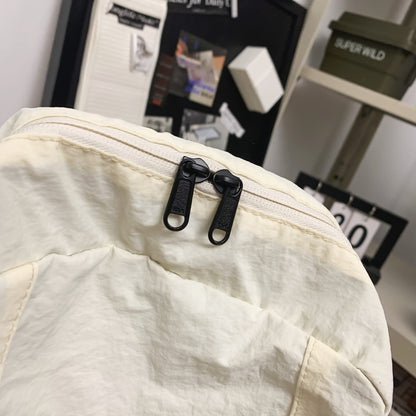 Rucksack aus Nylon mit Kordelzug