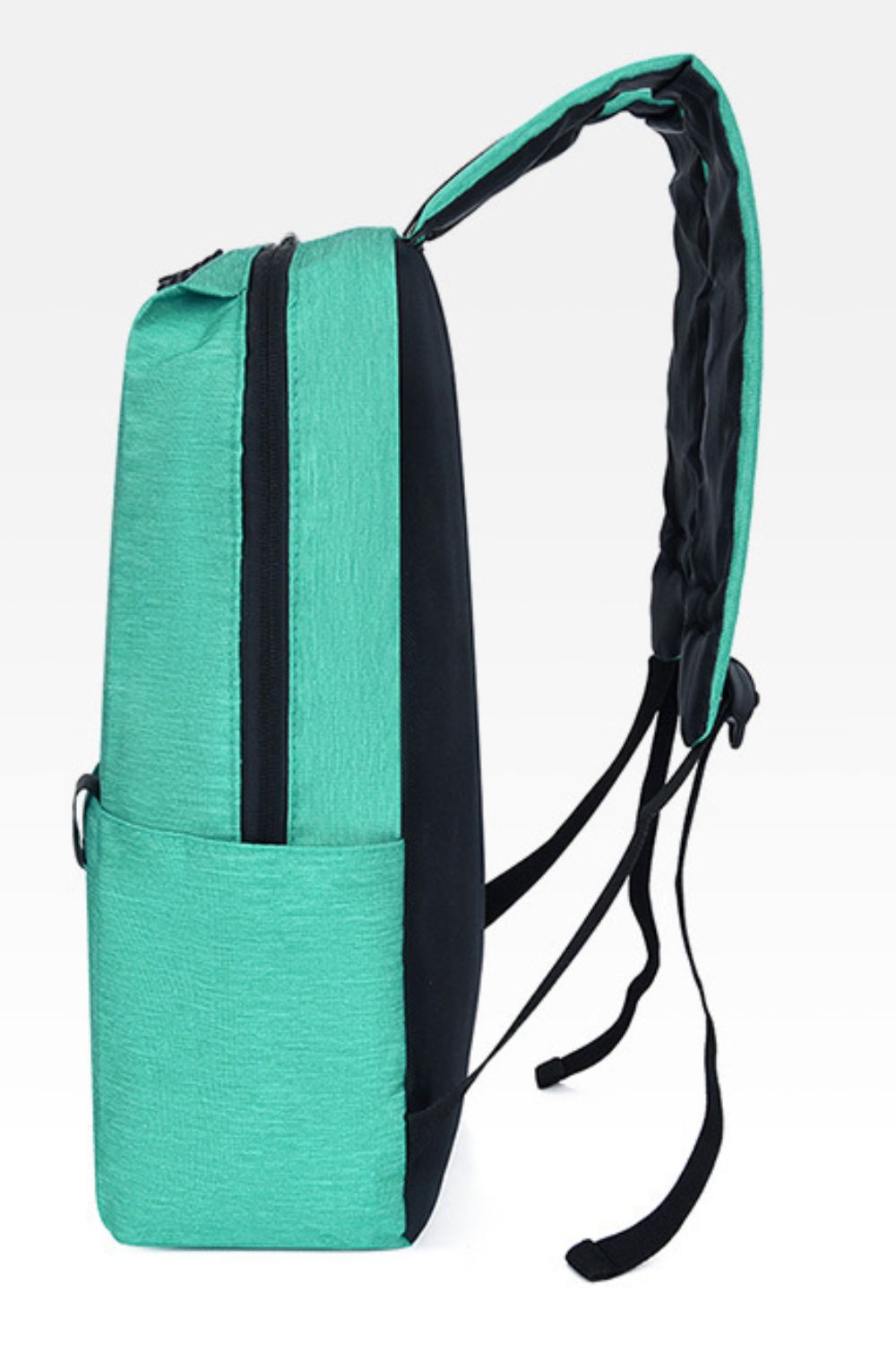 Einfarbiger Rucksack aus Nylon