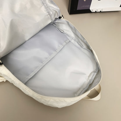 Rucksack aus Nylon mit Kordelzug