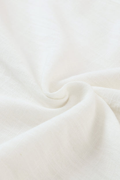 Ärmelloser Overall mit Rundhalsausschnitt