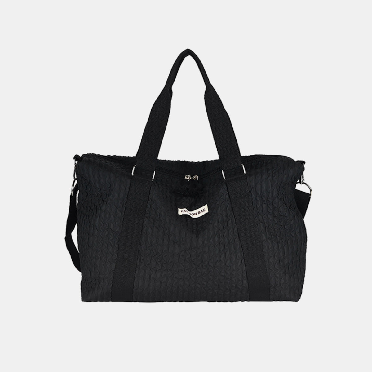 Reisetasche aus strukturiertem Nylon