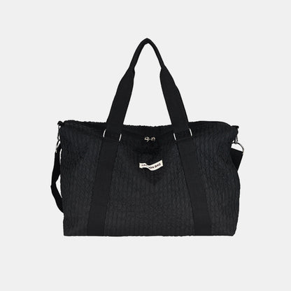 Reisetasche aus strukturiertem Nylon