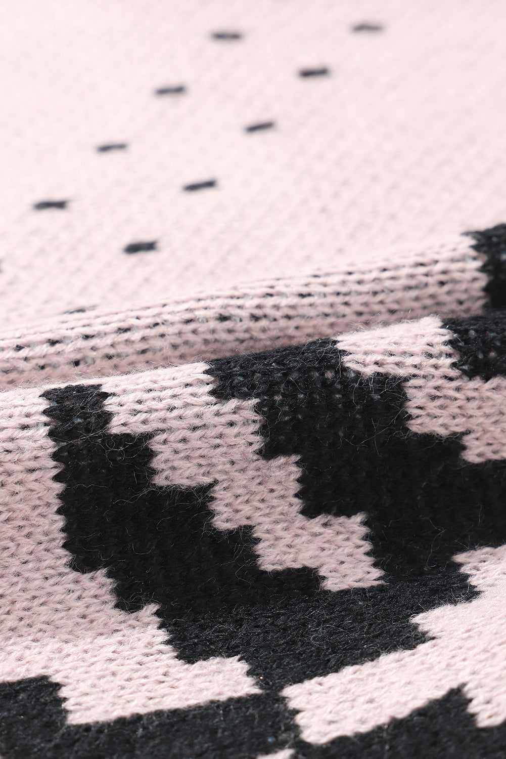 Chaqueta geométrica de manga larga con cordón y botones de talla grande