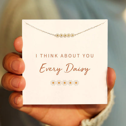 Armband mit Gänseblümchen-Form und Federring-Verschluss