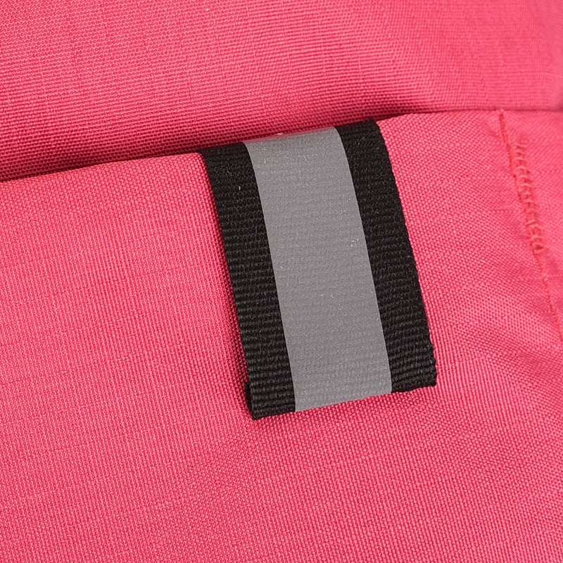 Einfarbiger Rucksack aus Nylon