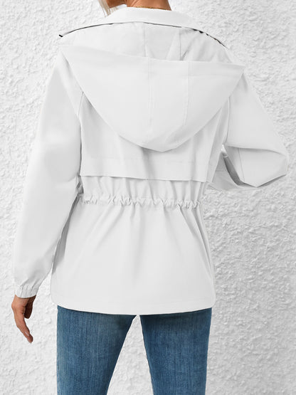 Ivy Lane – Kapuzenjacke mit Kordelzug und Reißverschluss