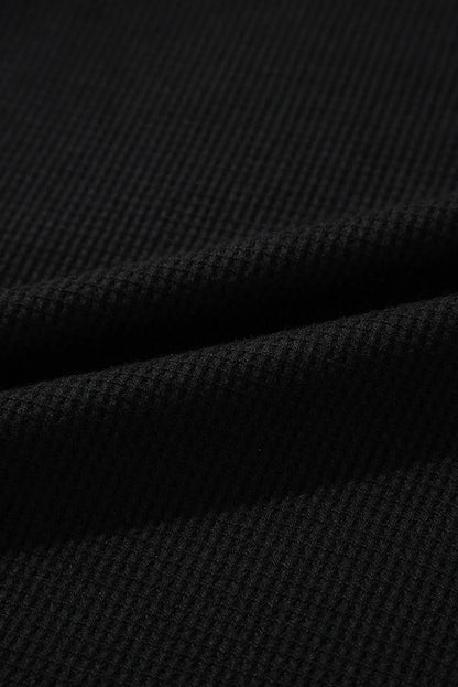 Round Neck Long Sleeve Top and Drawstring Pants Lounge Set