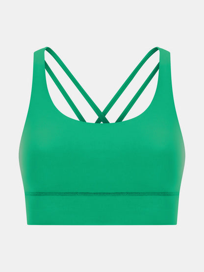 Millennia – Aktives Tanktop mit überkreuztem U-Ausschnitt