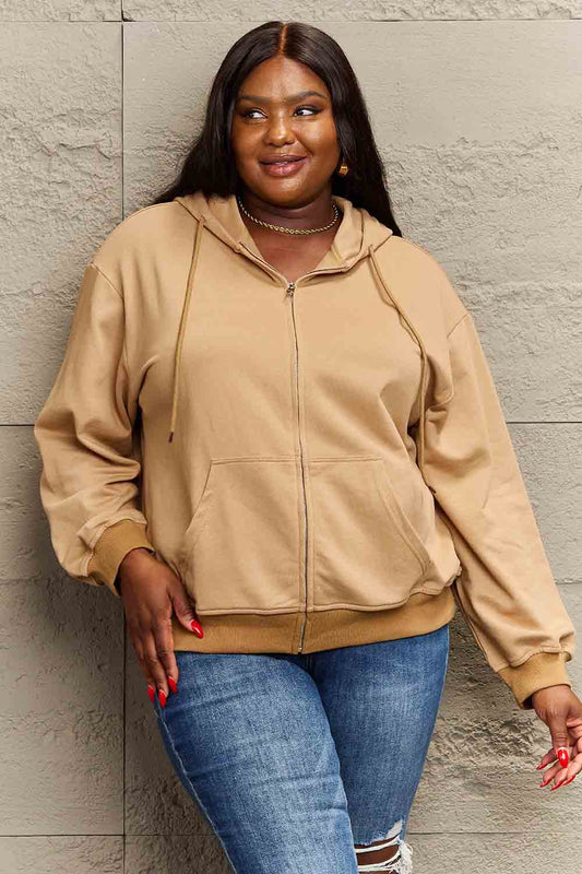 Simply Love – Kapuzenpullover mit Tiger-Strong-Pride-Grafik in voller Größe