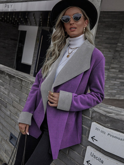 Langärmlige Jacke mit offener Vorderseite