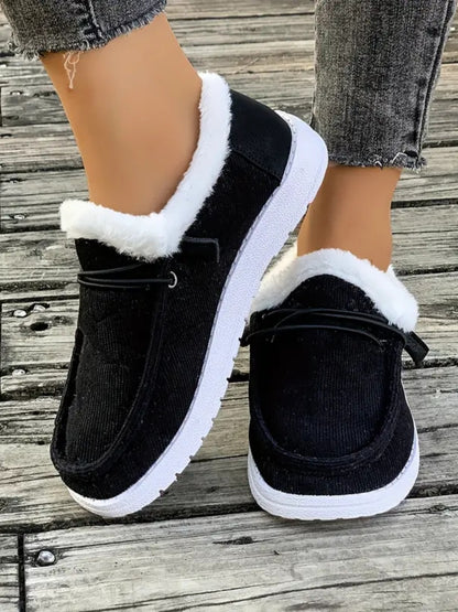 Fluff – Flache Slipper mit runder Zehenpartie