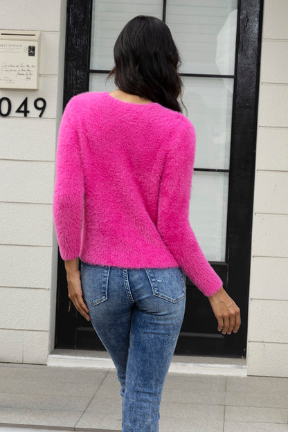 Set aus kurzem Camisole und Cardigan mit offener Vorderseite